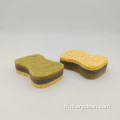 Sponge de nettoyage de cuisine Sponge de gommage de cellulose